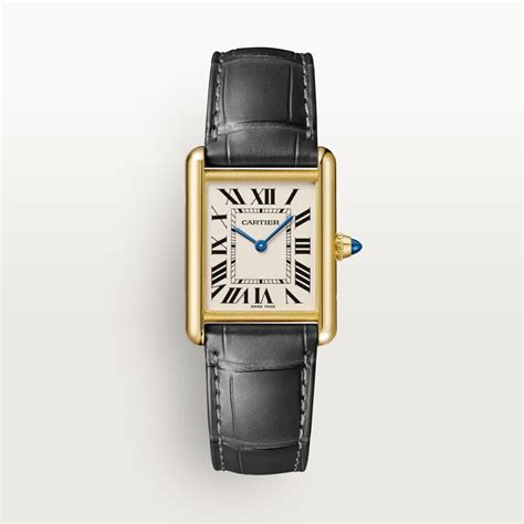 cartier men's tank watch price.